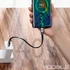 Kép 9/15 - Baseus Simple Flat USB–USB-C kábel, 23 cm, 5A/40W, QC 3.0 – Szürke