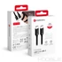 Kép 1/5 - Forcell F-Energy C338 USB-C – USB-C kábel 60W 2m – Fekete
