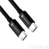 Kép 3/5 - Forcell F-Energy C338 USB-C – USB-C kábel 60W 2m – Fekete