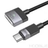 Kép 2/9 - HOCO U141 USB-C – MagSafe 3 mágneses kábel 140W, 1.8 m – Fekete