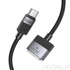Kép 6/9 - HOCO U141 USB-C – MagSafe 3 mágneses kábel 140W, 1.8 m – Fekete