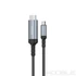 Kép 1/8 - Hoco UA43 USB-C → HDMI képernyőtükröző kábel 4K 30Hz, 1,8 m – Metálszürke
