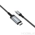 Kép 2/8 - Hoco UA43 USB-C → HDMI képernyőtükröző kábel 4K 30Hz, 1,8 m – Metálszürke