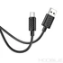 Kép 2/5 - HOCO X88 USB-A – USB-C kábel 1 m, 3A gyorstöltés – Fekete