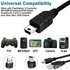 Kép 3/3 - USB-A – Mini USB kábel 1 m – Fekete