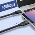 Kép 6/11 - Ugreen US286 USB-C – USB-C kábel 1,5 m, 3A, 480 Mbps – Fekete