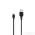Kép 1/2 - XO NB103 LIGHTNING ADATKÁBEL 1M 2,1A FEKETE