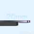 Kép 8/12 - Baseus Magnetic Mini Magsafe Power Bank 10000 Mah 15W Fekete