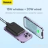 Kép 9/12 - Baseus Magnetic Mini Magsafe Power Bank 10000 Mah 15W Fekete