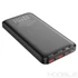 Kép 5/8 - Hoco J90 Led Dual Usb + Type-C Power Bank 10000 mAh 22.5W Fekete