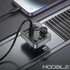 Kép 7/9 - Hoco E86 Bluetooth FM transzmitter 48W gyorstöltés, USB-C + USB-A – Fekete
