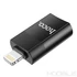 Kép 4/8 - Hoco UA17 OTG adapter USB-A – Lightning – Fekete