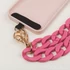 Kép 8/10 - Univerzális telefontartó nyakpánt/lánc, 1,2m – Pink