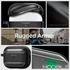 Kép 11/15 - Spigen Rugged Armor Tok Apple AirPods Pro 1/2 – Matt Fekete