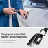 Kép 14/17 - Spigen Rugged Armor tok Apple AirTag-hez karabinerrel – Fekete
