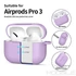Kép 4/8 - Tech-Protect Silicone Hook tok AirPods Pro (3rd generation) készülékhez – Lila