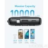 Kép 15/20 - Veger C10 Powerbank 10000 mAh beépített kábelekkel – USB-C, Lightning, Micro USB, LED kijelző – Fekete