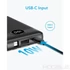 Kép 18/20 - Veger C10 Powerbank 10000 mAh beépített kábelekkel – USB-C, Lightning, Micro USB, LED kijelző – Fekete