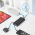 Kép 14/20 - Veger C20 Powerbank 20 000 mAh beépített kábelekkel (USB, Micro USB, USB-C, Lightning) – Fekete