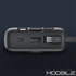 Kép 15/20 - Veger C20 Powerbank 20 000 mAh beépített kábelekkel (USB, Micro USB, USB-C, Lightning) – Fekete