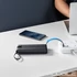 Kép 19/20 - Veger C20 Powerbank 20 000 mAh beépített kábelekkel (USB, Micro USB, USB-C, Lightning) – Fekete