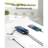 Kép 5/6 - Veger MagOn Powerbank 10 000 mAh vezeték nélküli töltéssel, MagSafe, PD 22.5W, QC 3.0 – Fekete