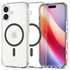 Kép 1/7 - Spigen Ultra Hybrid MagSafe tok - Apple iPhone 17 - Átlátszó - Szürke