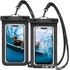Kép 1/15 - Spigen Aqua Shield A601 vízálló telefontok IPX8 – Fekete (2 db-os szett)