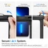 Kép 14/15 - Spigen Aqua Shield A601 vízálló telefontok IPX8 – Fekete (2 db-os szett)