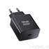 Kép 3/9 - Blue Star USB-C Hálózati Gyorstöltő TFB-TC-25WPD + QC 4.0 USB-C – USB-C Kábellel – Fekete