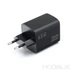 Kép 3/8 - Blue Star GaN hálózati gyorstöltő 65W – 2× USB-C + USB-A, PD / QC 4.0 / Super Fast Charging 2.0 – Fekete