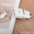 Kép 2/4 - Hoco C12 Hálózati Töltő 2Usb 2.4A Fehér