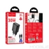 Kép 6/6 - HOCO N63 hálózati töltő 30W USB-A + Type-C + Type-C kábel – Fekete