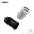 Kép 2/5 - Remax Roki RCC219 Autós Töltő 2Usb 2.4A Fehér
