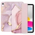 Kép 4/9 - Tech-Protect SC Pen Case tok iPad 10.9" (2022) / iPad 11" (2025, A16) – Pink Márvány