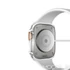 Kép 7/10 - Dux Ducis Apple Watch Ultra 49 mm Szilikon Tok Ezüst