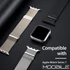 Kép 6/9 - Dux Ducis Milanese mágneses szíj Apple Watch 38/40/41/42 mm – platina