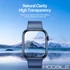 Kép 8/9 - Dux Ducis PMMA kijelzővédő fólia kerettel Apple Watch 10 (42 mm) – Fekete