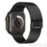 Kép 1/11 - Forcell F-Design FA11 rozsdamentes acél szíj Apple Watch 44 / 45 / 46 / 49 mm – Fekete