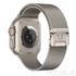 Kép 1/11 - Forcell F-Design FA11 rozsdamentes acél szíj Apple Watch 38 / 40 / 41 / 42 mm – Ezüst