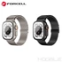 Kép 7/11 - Forcell F-Design FA11 rozsdamentes acél szíj Apple Watch 38 / 40 / 41 / 42 mm – Ezüst
