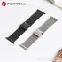 Kép 8/11 - Forcell F-Design FA11 rozsdamentes acél szíj Apple Watch 38 / 40 / 41 / 42 mm – Ezüst