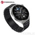 Kép 2/7 - Forcell F-Design FS06 rozsdamentes acél óraszíj 22 mm – Fekete (Samsung-kompatibilis)