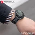 Kép 3/7 - Forcell F-Design FS06 rozsdamentes acél óraszíj 22 mm – Fekete (Samsung-kompatibilis)