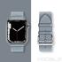 Kép 2/9 - HOCO WA17 APPLE WATCH 38/40/41 MM BŐR SZÍJ KÉK