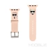 Kép 2/3 - Karl Lagerfeld Apple Watch 42/44/45 Mm Szilikon Szíj Karl & Choupette Pink