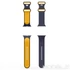 Kép 6/12 - Spigen Nano Pop Szíj Apple Watch 44/45/46/49 mm – Sötétkék/Sárga