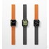 Kép 8/8 - Uniq Revix Apple Watch 44/45/46/49 mm Mágneses Szíj Szürke/Narancssárga