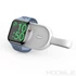 Kép 3/7 - Veger Pomme 1200 mAh mini powerbank Apple Watch-hoz, vezeték nélküli töltés, USB-C – Fehér